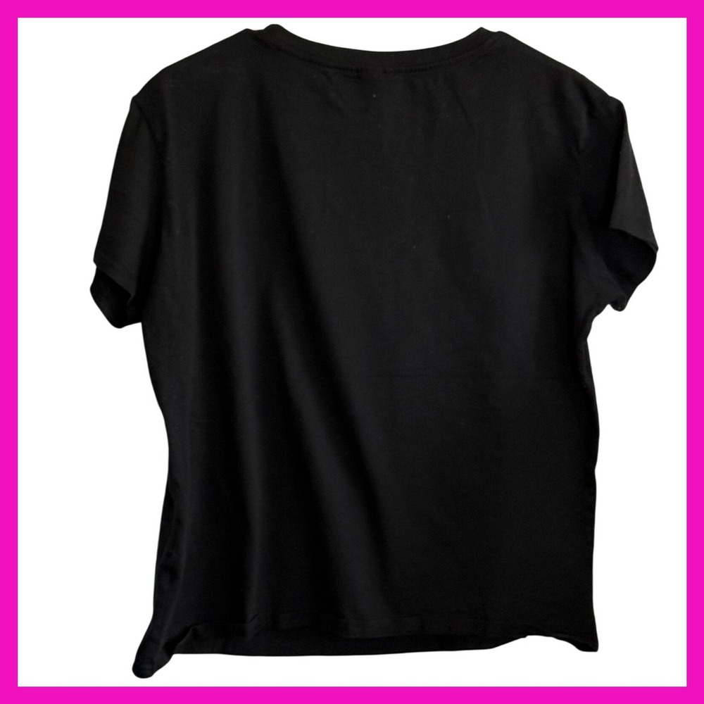 Dora the Explorer Brisco Brands Graphic T-Shirt Black Ladies XL Y2K Streetwear - Picture 3 of 4
